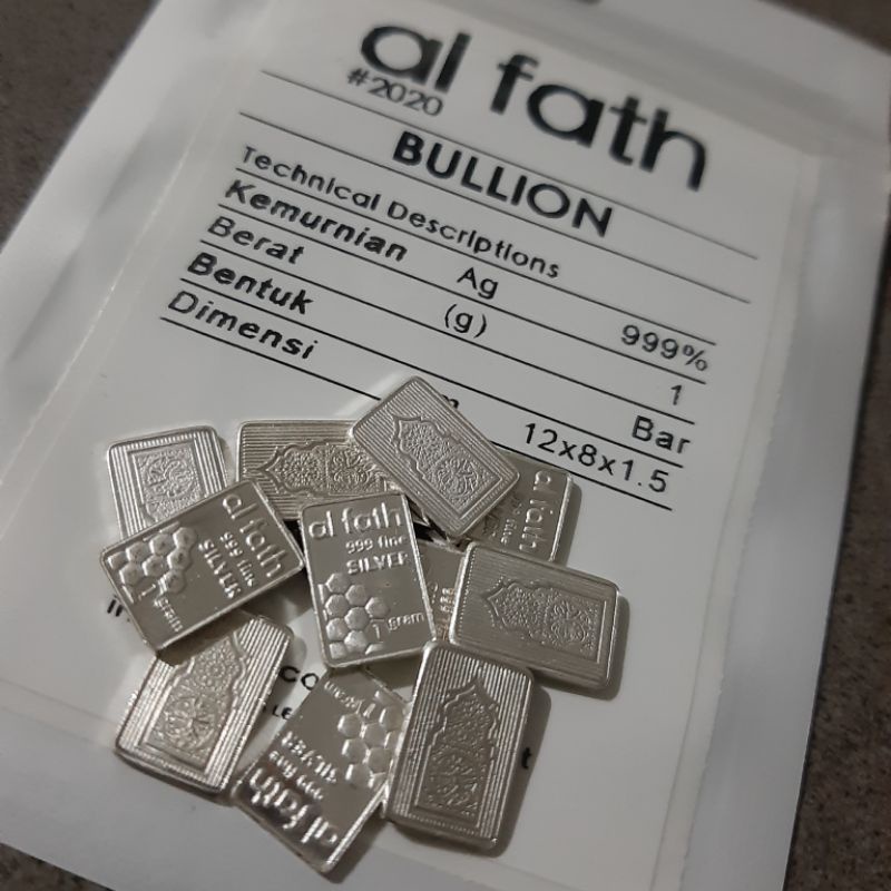 1 Koin Dirham Nabawi Bukan Dinar Dirham Antam Sala Wakala Koin Perak Lm Mahar IMN