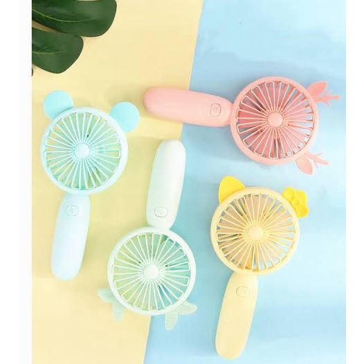 Electric Hand Fan Kipas Tangan Rusa Lucu