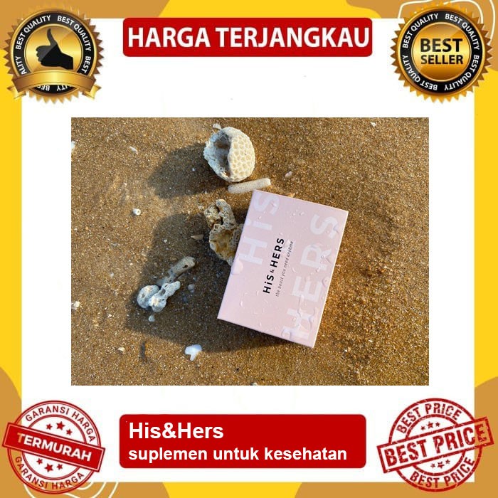 

Kesehatan - Harga Promo !! - His&Hers Suplemen Untuk Kesehatan - Tanpa Bubble