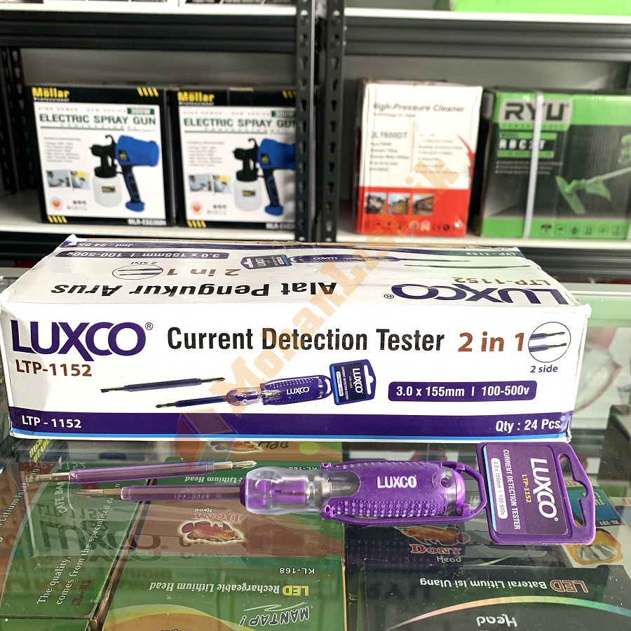 Obeng Tespen Test Pen AC Luxco Bolak Balik LTP-1152 2 Way