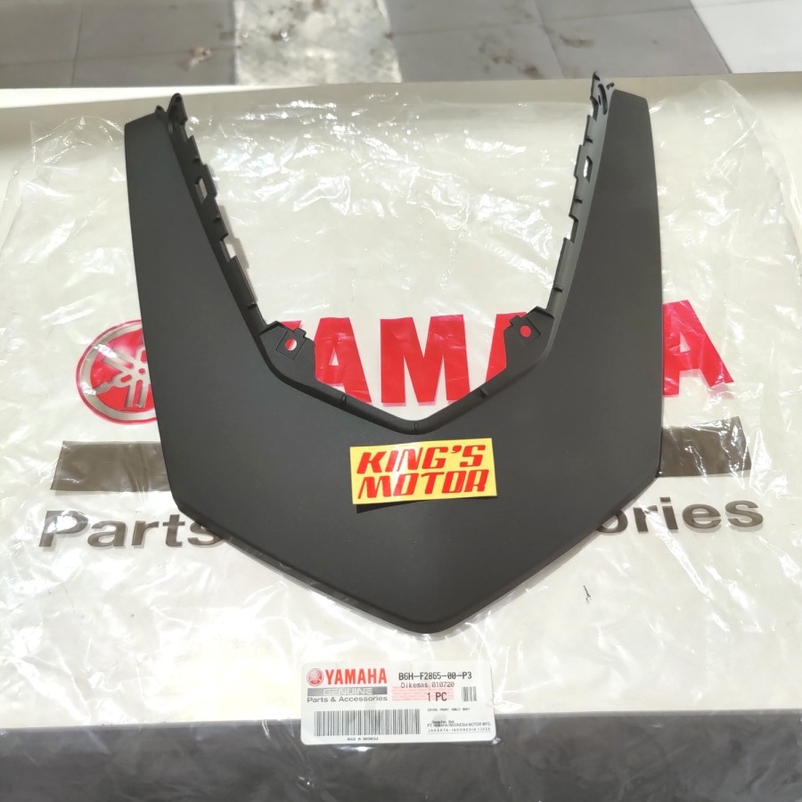 COVER FRONT, DASI, ALIS ALL NEW NMAX, N-MAX 2020 HITAM DOFF (B6H-P3)