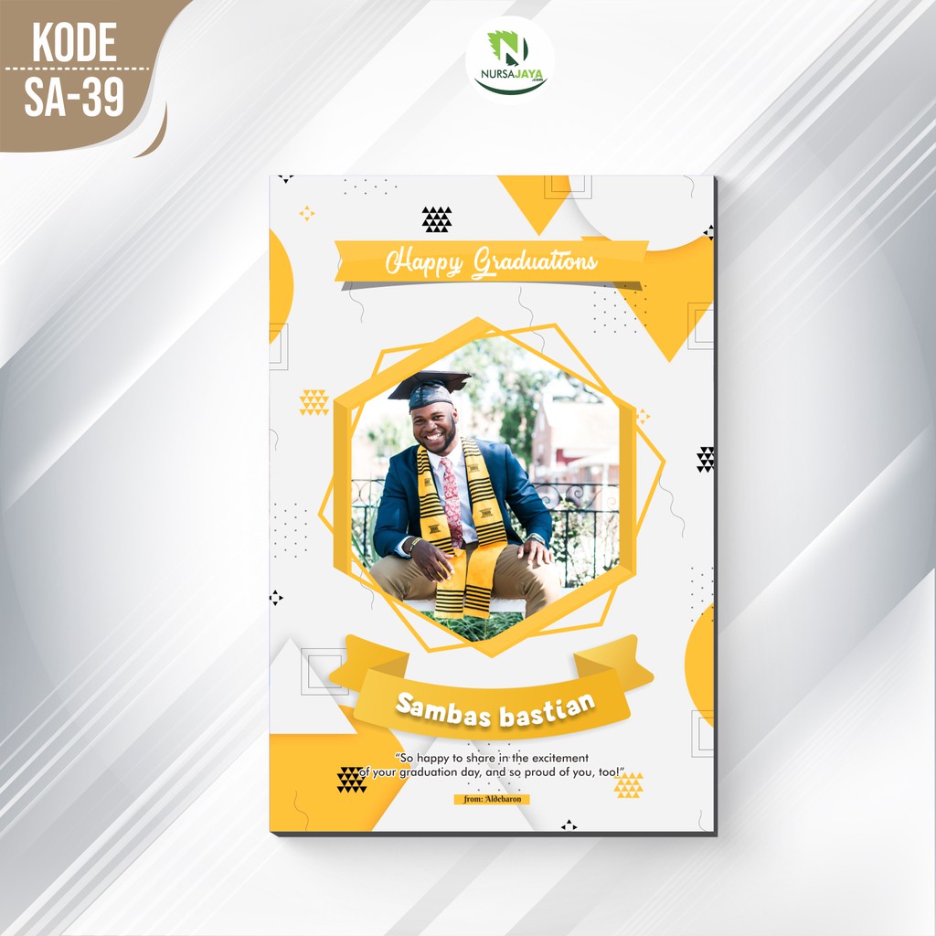 Custom Kado Hadiah Hiasan Dinding Wisuda Graduation UlangTahun Pernikahan Foto Murah Wall Decor - SA