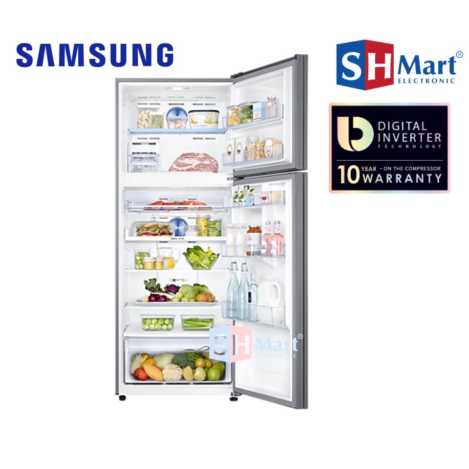 SAMSUNG KULKAS 2 PINTU RT46K6231S8 RT 46K6231S8 Twin Cooling Hemat Listrik (MEDAN)