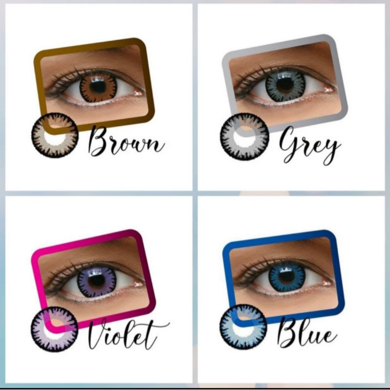 Newlook playful softlens bulanan -0.00 sampai -8.00