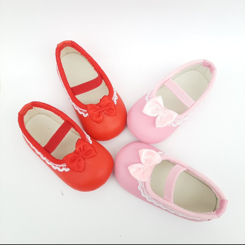 [KHUSUS GROSIR 5pcs] SEPATU BALET BAYI PREWALKER PEREMPUAN AP03g5