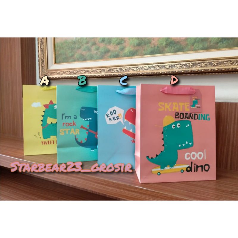

Paperbag KAIIROU Dinosaur (Medium)