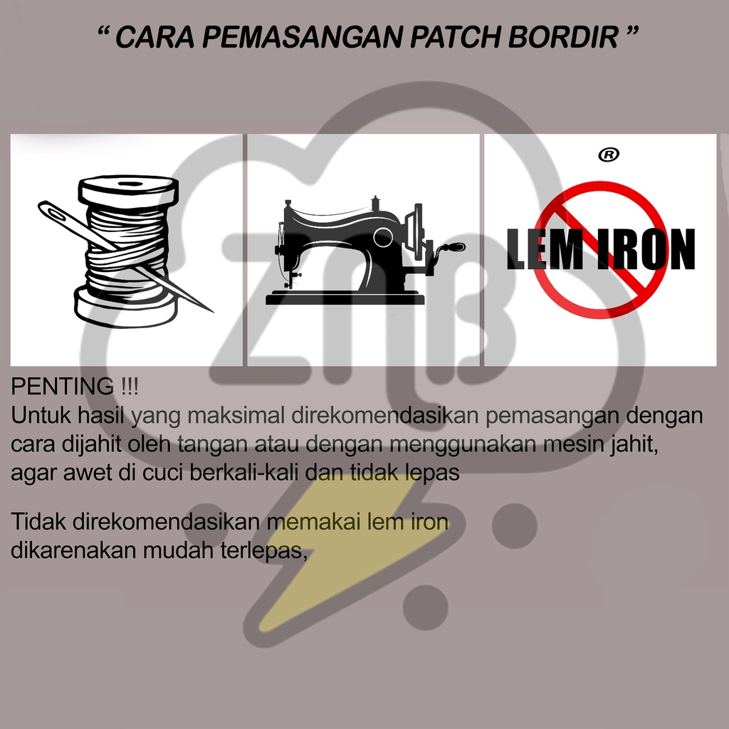 PATCH BORDIR MUSIK MOTOR BAND EMBLEM TEMPELAN/ASESORIS JAKET HOODIE TAS