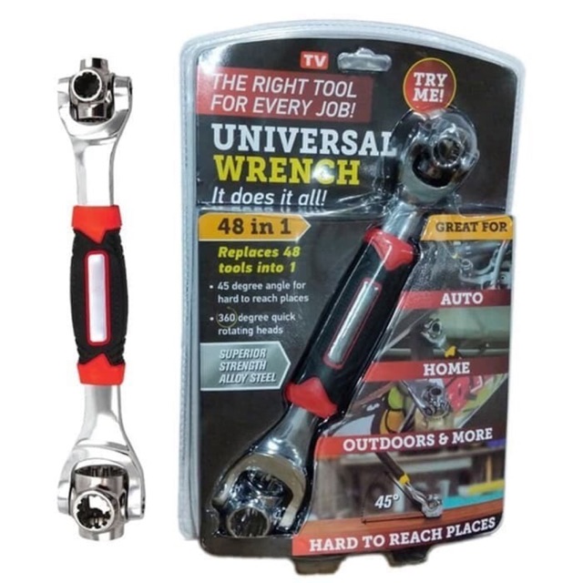 Tiger wrench kunci pas 48 in 1 universal wrench 0558
