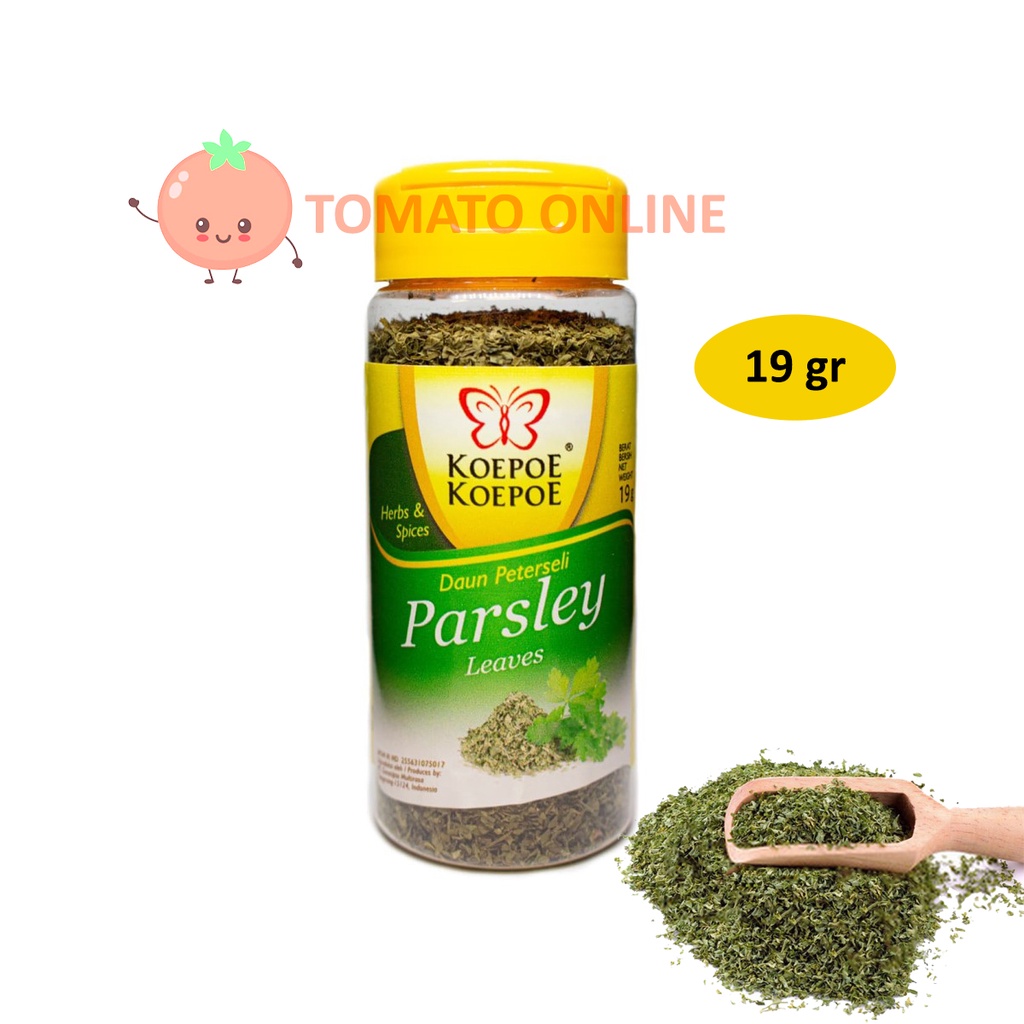 Koepoe Kupu / Parsley Daun Peterseli / 19 gr 19gr