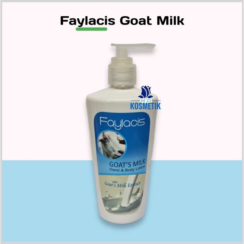 HAND &amp; BODY LOTION FAYLACIS GOAT MILK ORI BPO