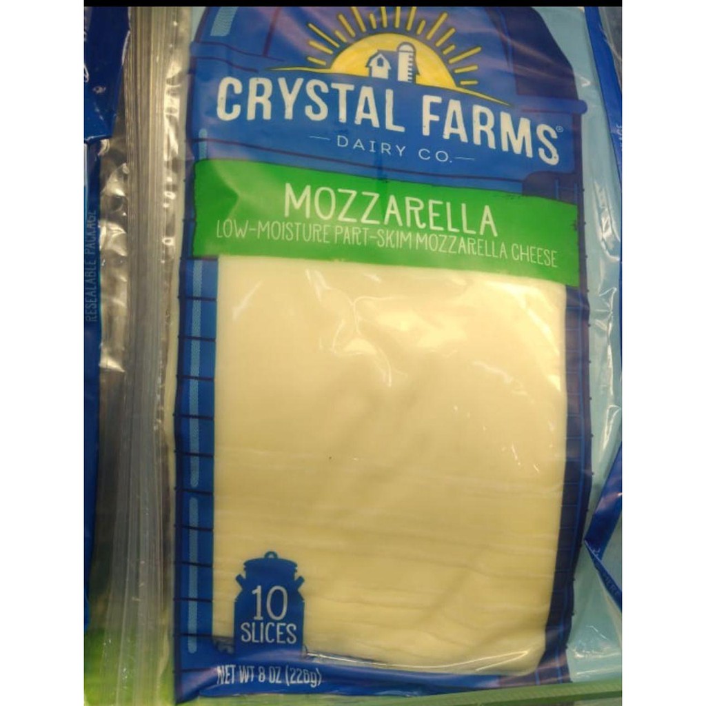 

CRYSTAL FARM MOZARELLA SHINGLE 226GR