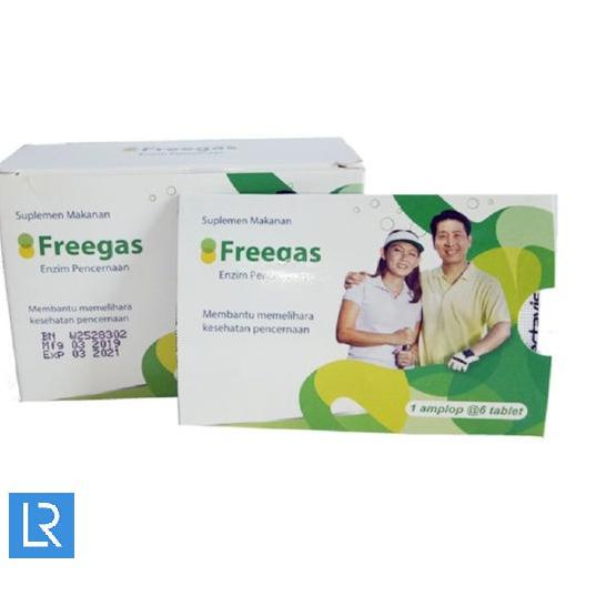 ○ Dijamin Asli FREEGAS BOX 30 TABLET ✦