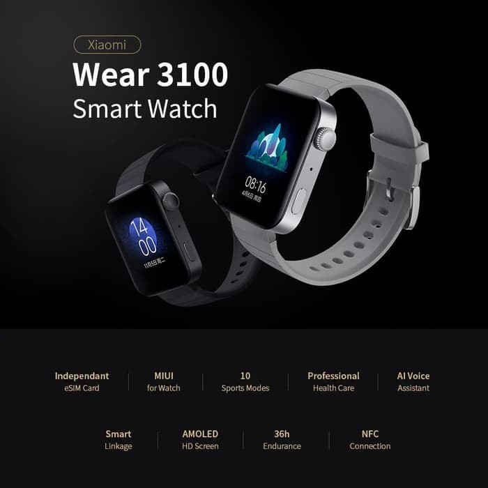 xiaomi smart watch wear 3100