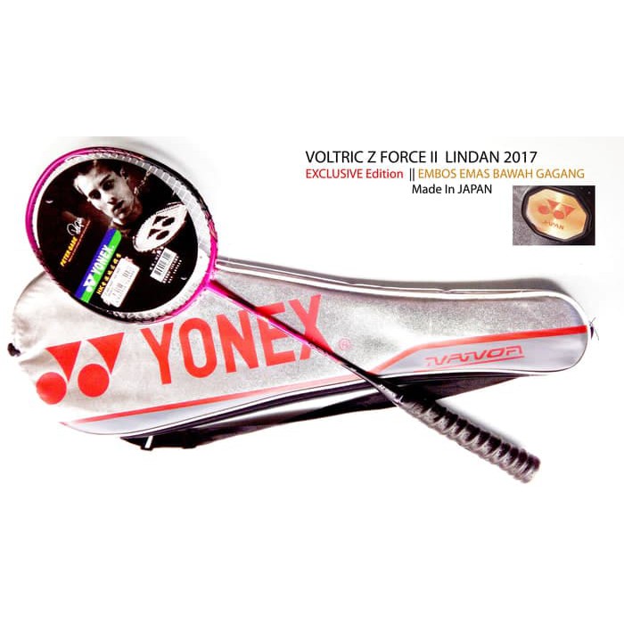 Raket Badminton Yonex Voltric Z FOrce II  Yonex VOltric Z Lindan 