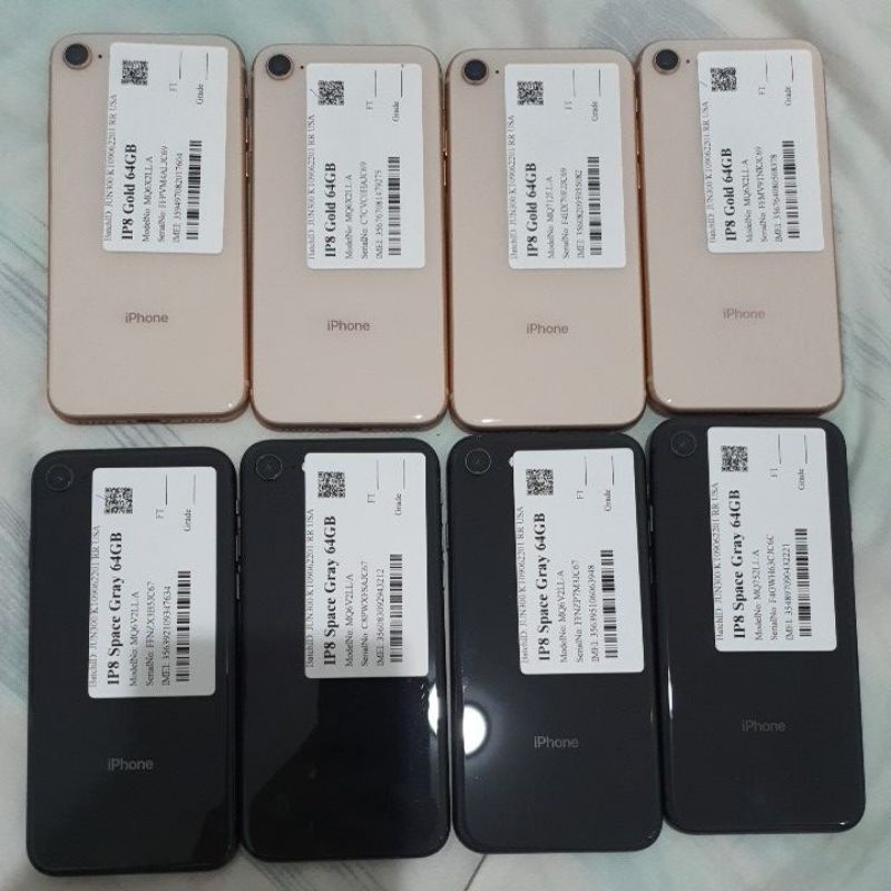 IPHONE 8 64GB SECOND FULLSET