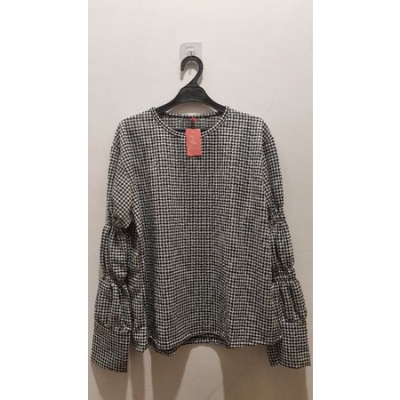 valica blouse  lengan balon