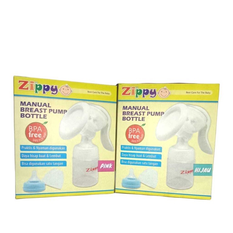 Zippy Manual Breast Pump Bottle / Pompa Asi Manual