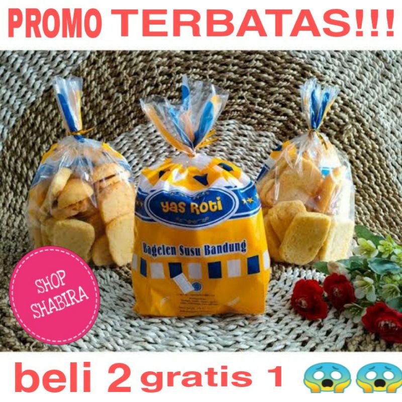 

termurah roti kering bagelen rasa susu original beli 2 gratis 1