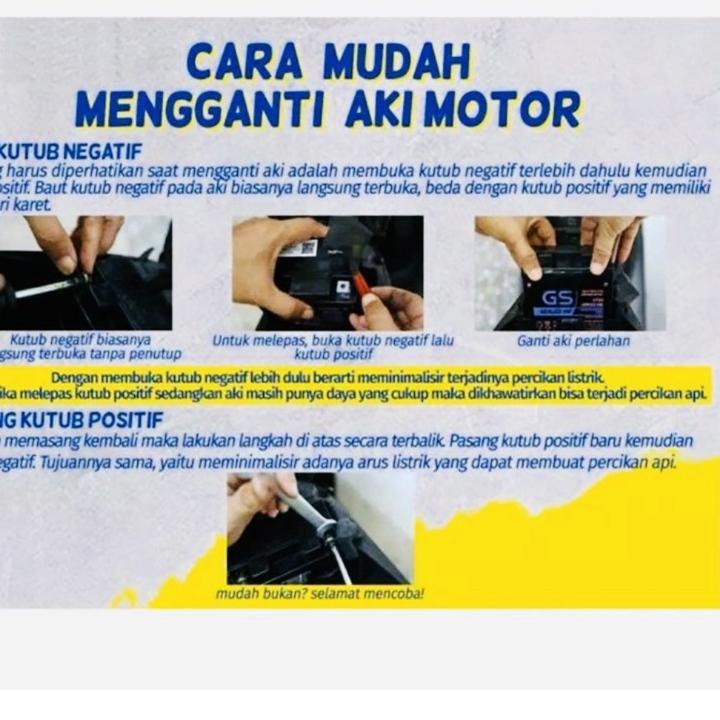 ✔ AKI MOTOR BEAT FI - KARBU VARIO 110 SCOOPY SPACY MOTOBATT MTZ5S ORIGINAL AKI KERING GEL Berkualita