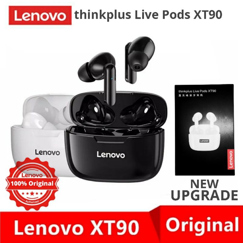 Lenovo XT90 TWS True Wireless Bluetooth 5.0 Earphones Touch Control Mini Earbuds Sport Handsfree Hea