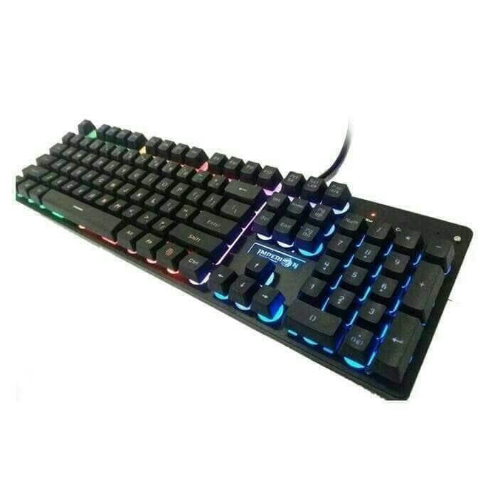 Imperion Sledgehammer 10 full size rainbow gaming keyboard imperion