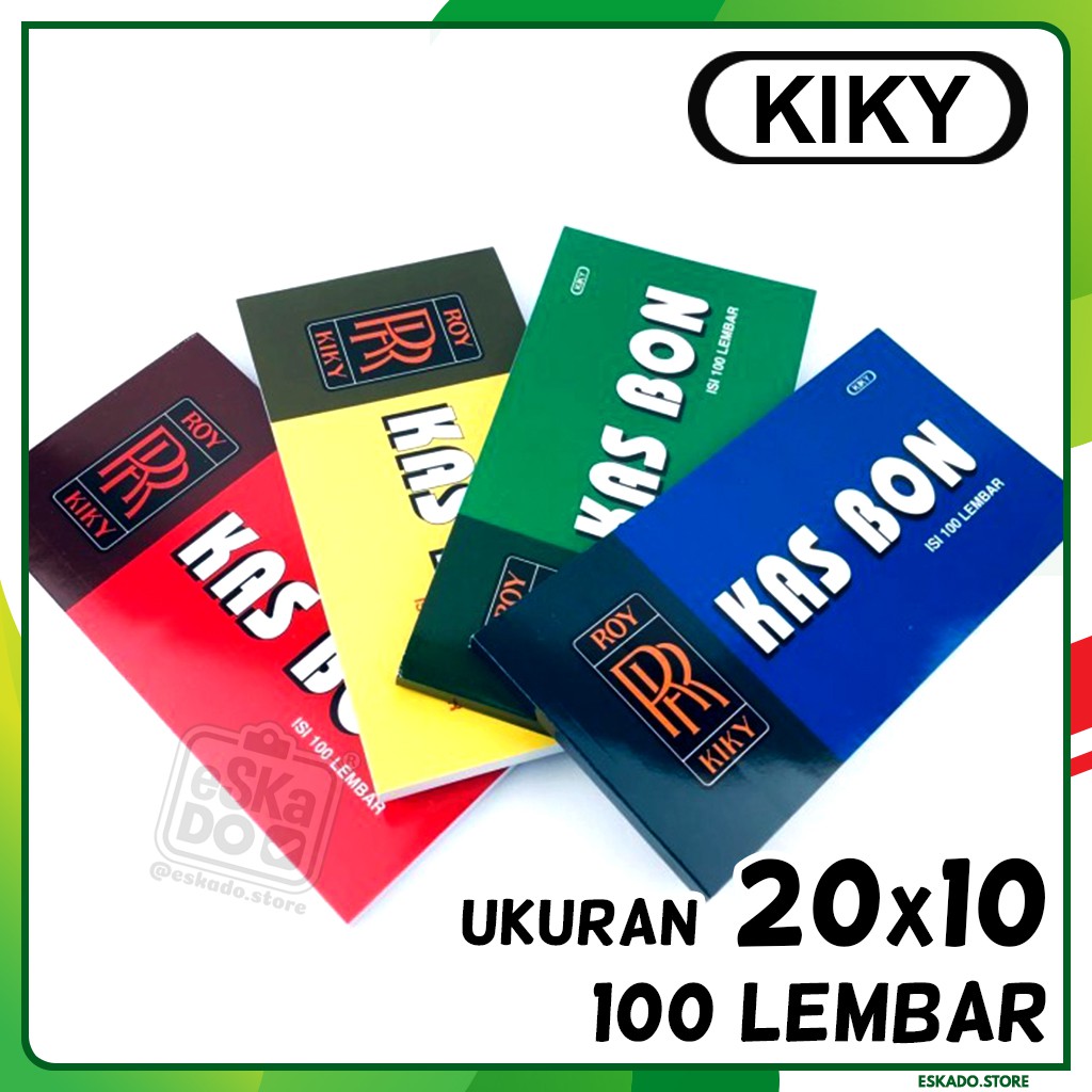 Buku Kas Bon Kiky 100 Lembar