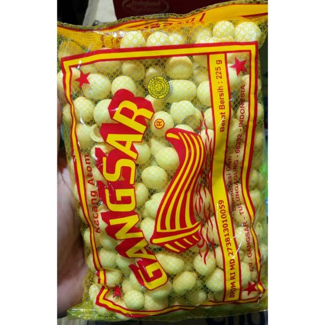 

Kacang shanghai Gangsar kemasan