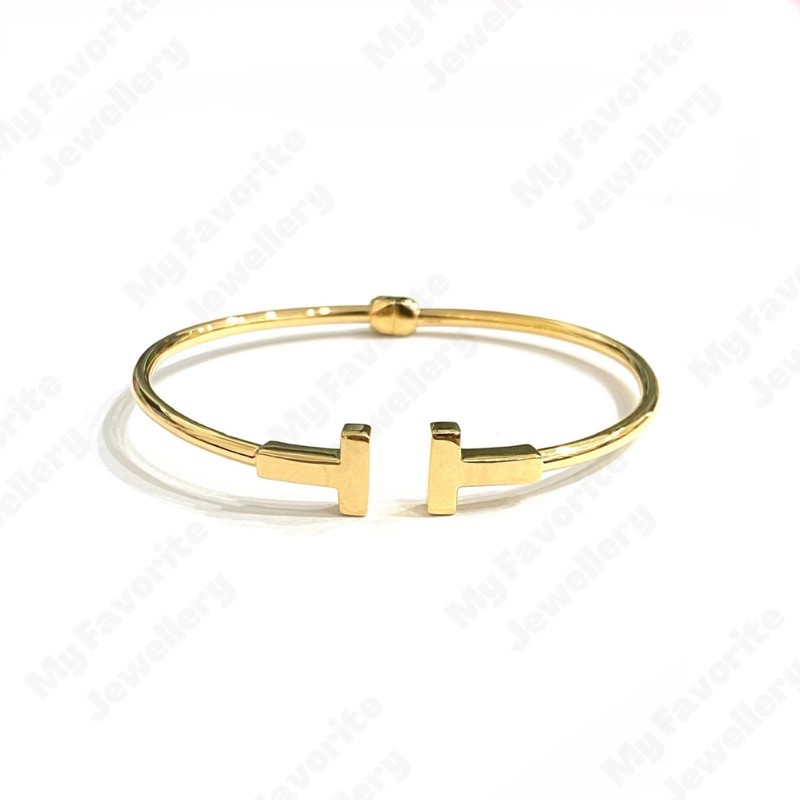 Gelang Bangle Simple Gelang Emas Asli Kadar 700