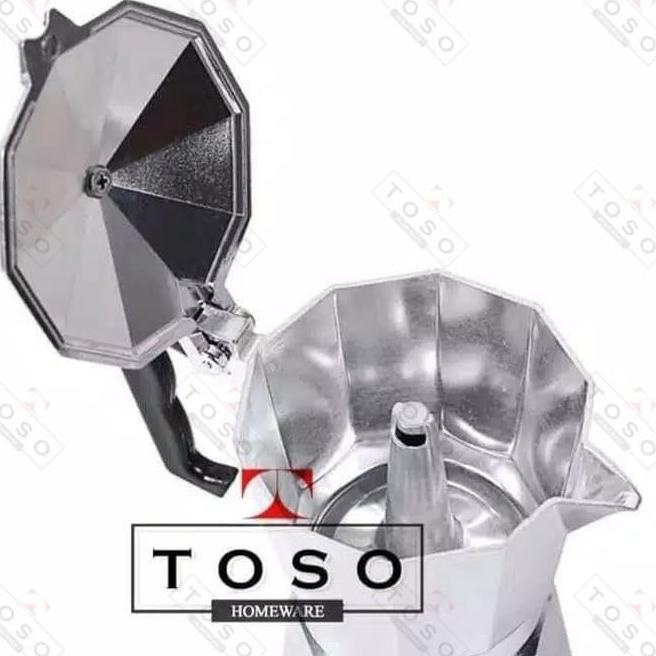 

[ COD ] Moka Pot Alumunium 2 Cup 100ml Mokapot Espresso Maker Pembuat Kopi SALE Kode 1352