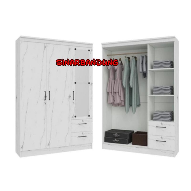 LEMARI PAKAIAN MINIMALIS / LEMARI GANTUNG GAMIS / LEMARI GAMIS