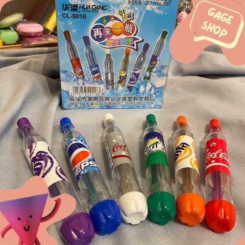 

isi pensil refill softdrink isi pensil lucu atk isi pensil cetek ATK keperluan sekolah anak fancy termurah bisa COD termurah import