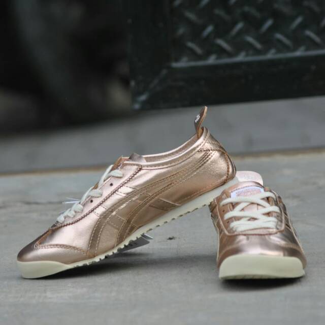 onitsuka tiger rose gold