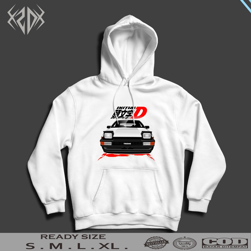 JAKET HODDIE AE 86 TAKUMI INITIAL D SERIES / JAKET PRIA / HOODIE PRIA / JAKET KEREN