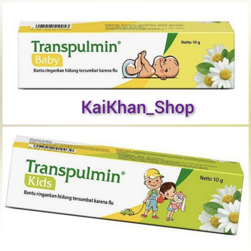 Transpulmin Balsam [ 10 gram / 20 gram ]