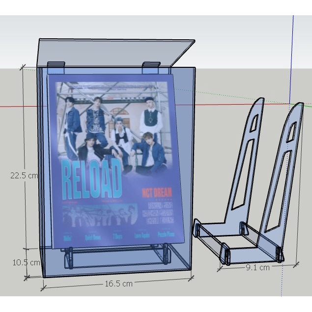 [BOX ALBUM] ALBUM NCT DREAM / ALBUM NCT RELOAD / BOXED ALBUM ACRYLIC NCT RELOAD / BOX ACRYLIC ALBUM 