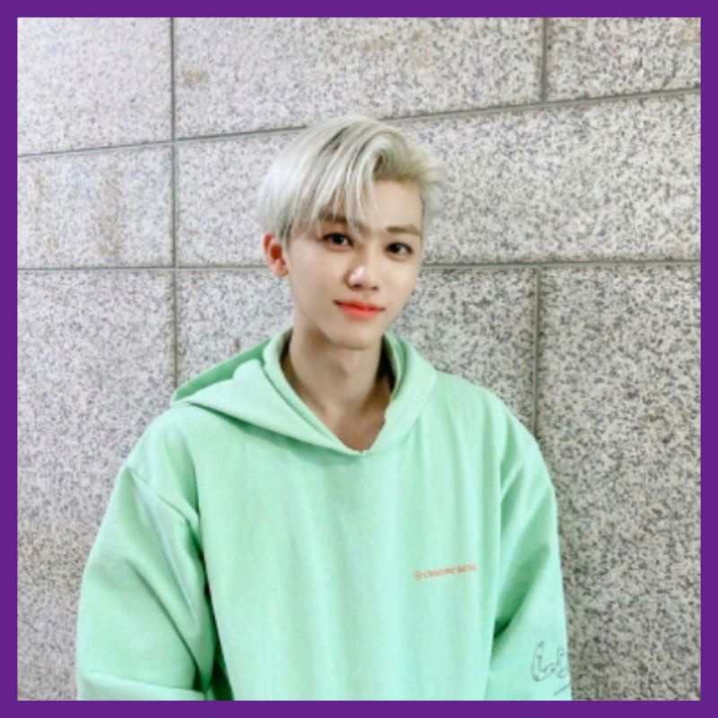 HOODIE "LUST" NA JAEMIN NCT HIJAU MINT PRINTED (FULLPAYMENT)