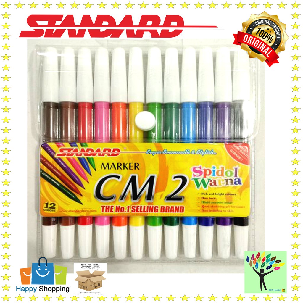 

Spidol 12 Warna - Standart CM2