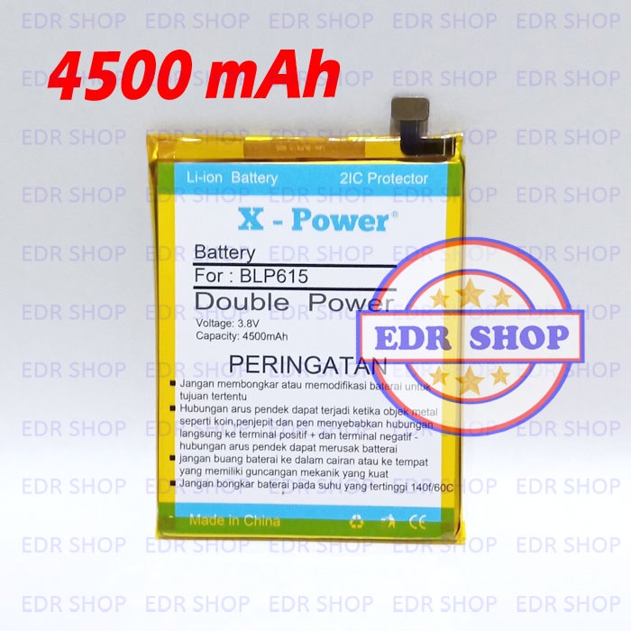 Batre Oppo A37F Neo 9 BLP615 Batu Battery Baterai Tanam A37 F Double Power