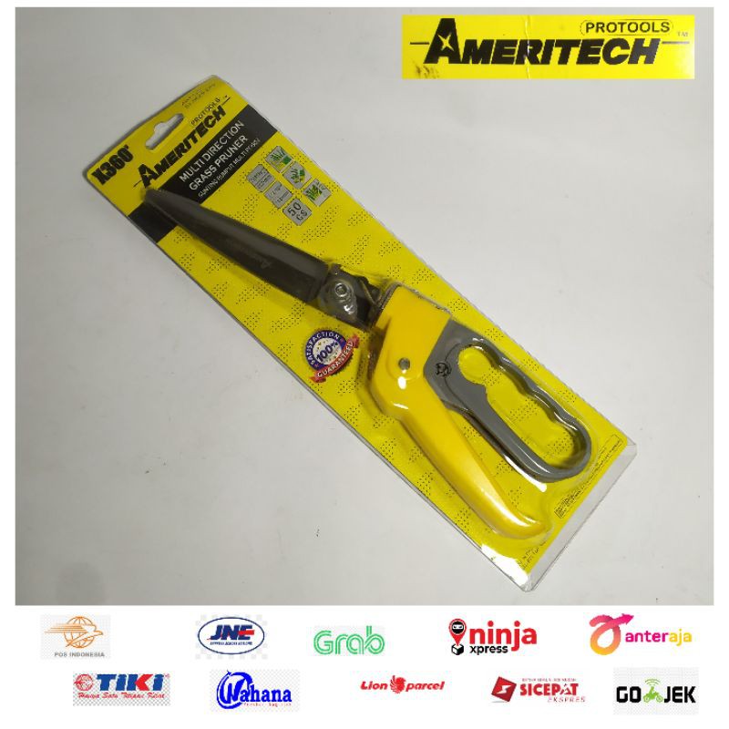 gunting rumput ameritech 360 multiposisi/ gunting saboten 3 posisi ameritech
