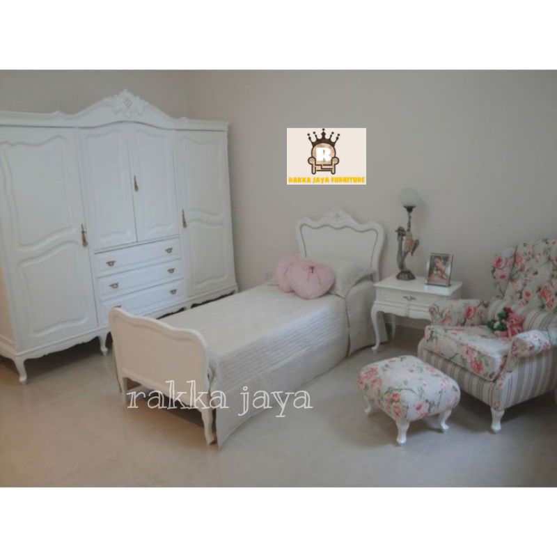 SET KAMAR TIDUR+SOFA MINIMALIS CAT DUCO