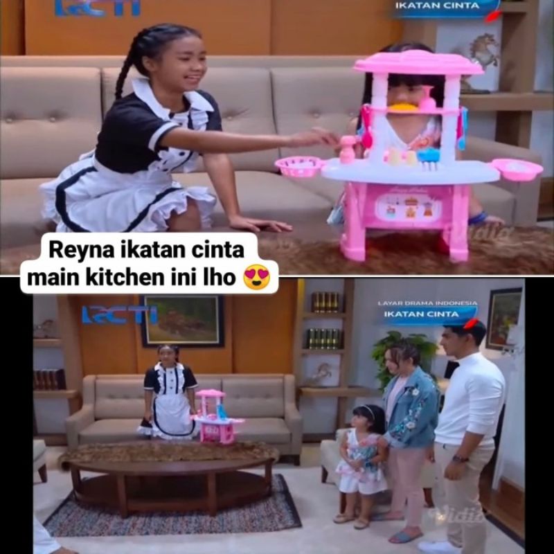 Mainan Kitchen Set Jumbo - Masak Masakan Besar Anak Perempuan Cewek Set Alat Dapur