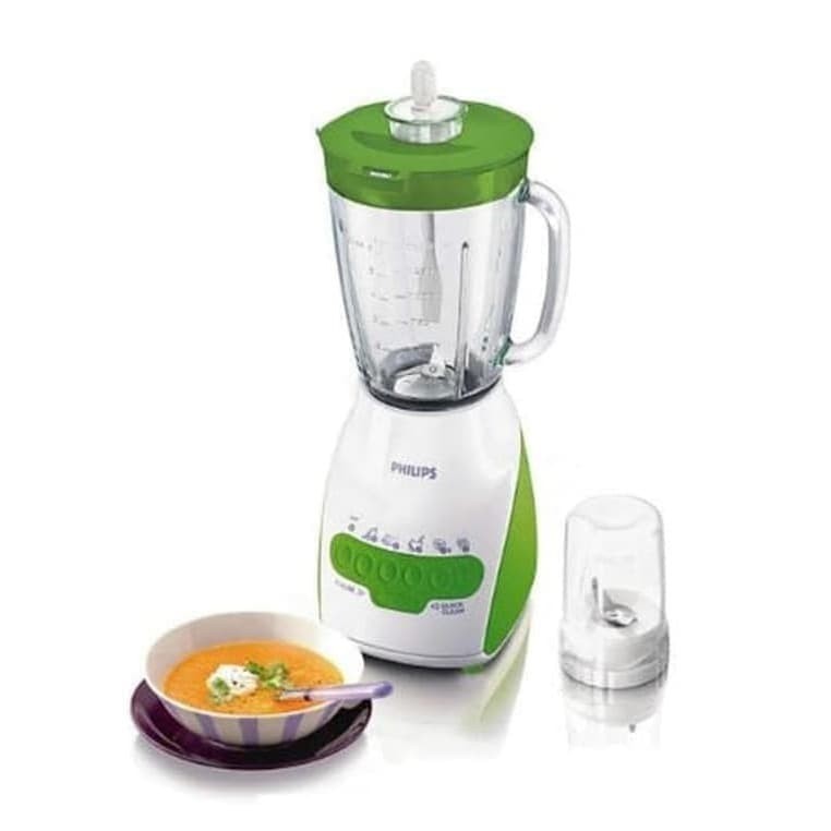 PHILIPS Blender Kaca 2 Liter 2in1 2 Tabung HR 2116