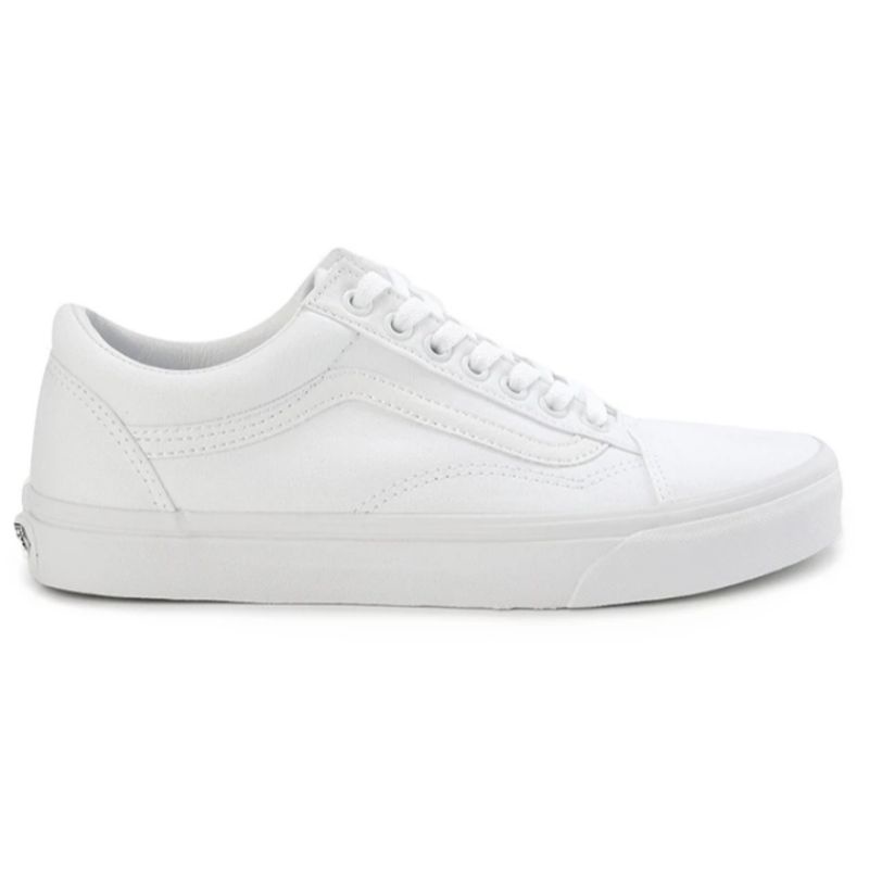 VANS OLDSKOOL TRIPLE WHITE ORIGINAL RESMI PT NAVYA