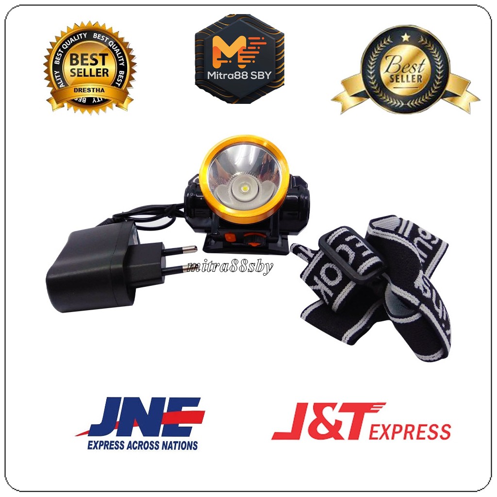 Mitra88sby senter kepala led murah Ecoking ( headlamp ) 2203 2240 2246 2285