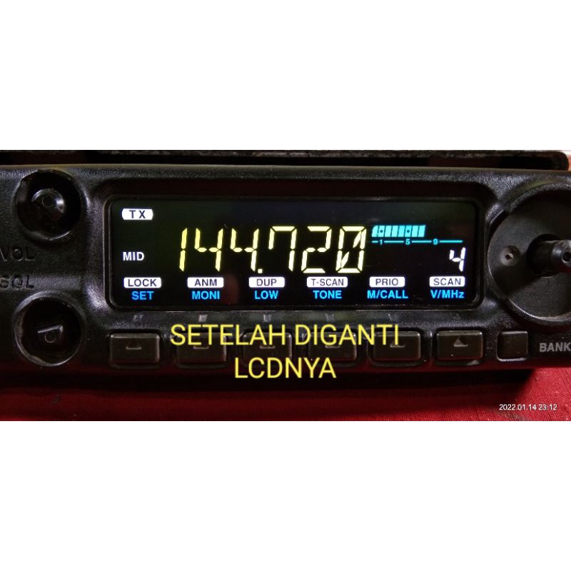 lcd elsidi icom 2200 warna warni