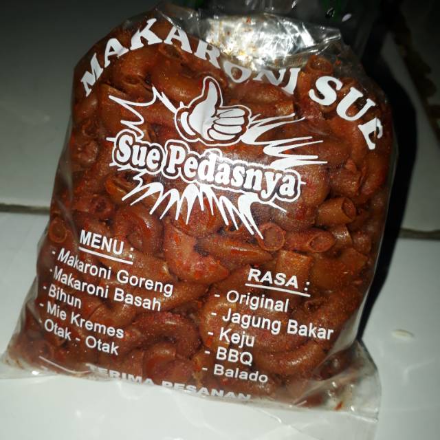 

Makaroni sue pedes gila