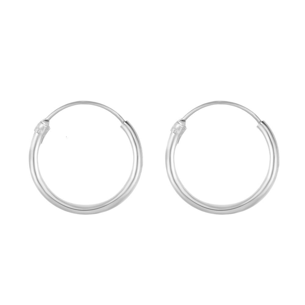 [Beli 1 Gratis 1] Fashion Wanita Sederhana Vintage Lingkaran Kecil Hoop Stud Earrings Perhiasan Anting Hoops