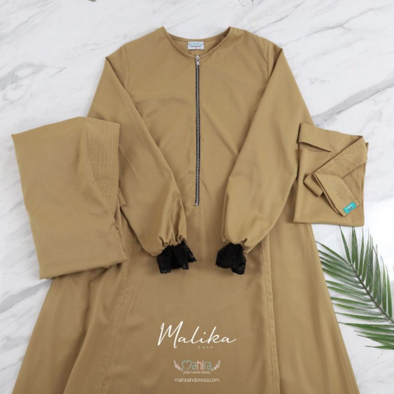 Mahira Malika set hole free hand khimar