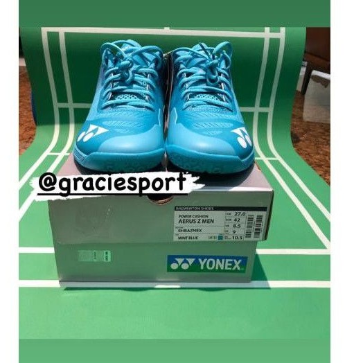 Sepatu Yonex aerus Z mint blue