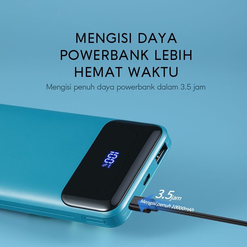 Vivan VPB-X10 Powerbank 10000mAh Quick Charge 20W